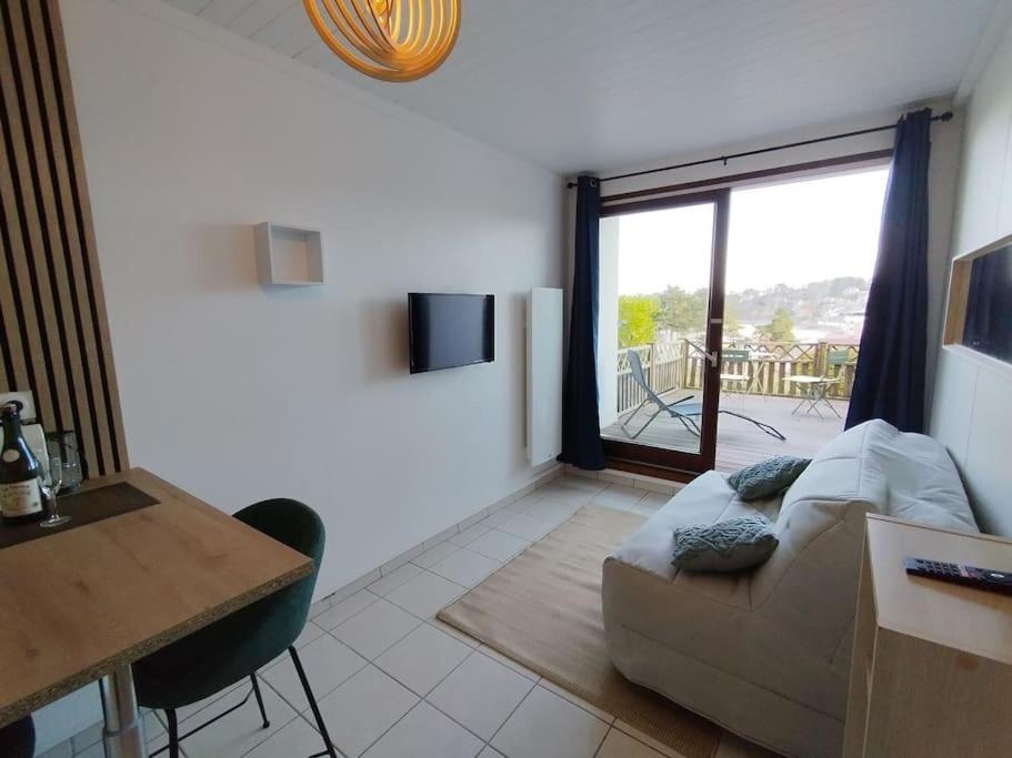 Studio Vue Mer - Plage De Trestraou Перос-Гирек Екстериор снимка